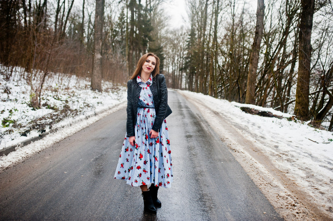 Here’s How to Style a Midi Dress in Winter to Stay Hot And Stylish