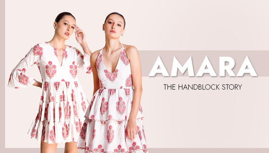 Amara Unveiled: The maiden collection from 17 Looms showcases Indian hand-block printing heritage