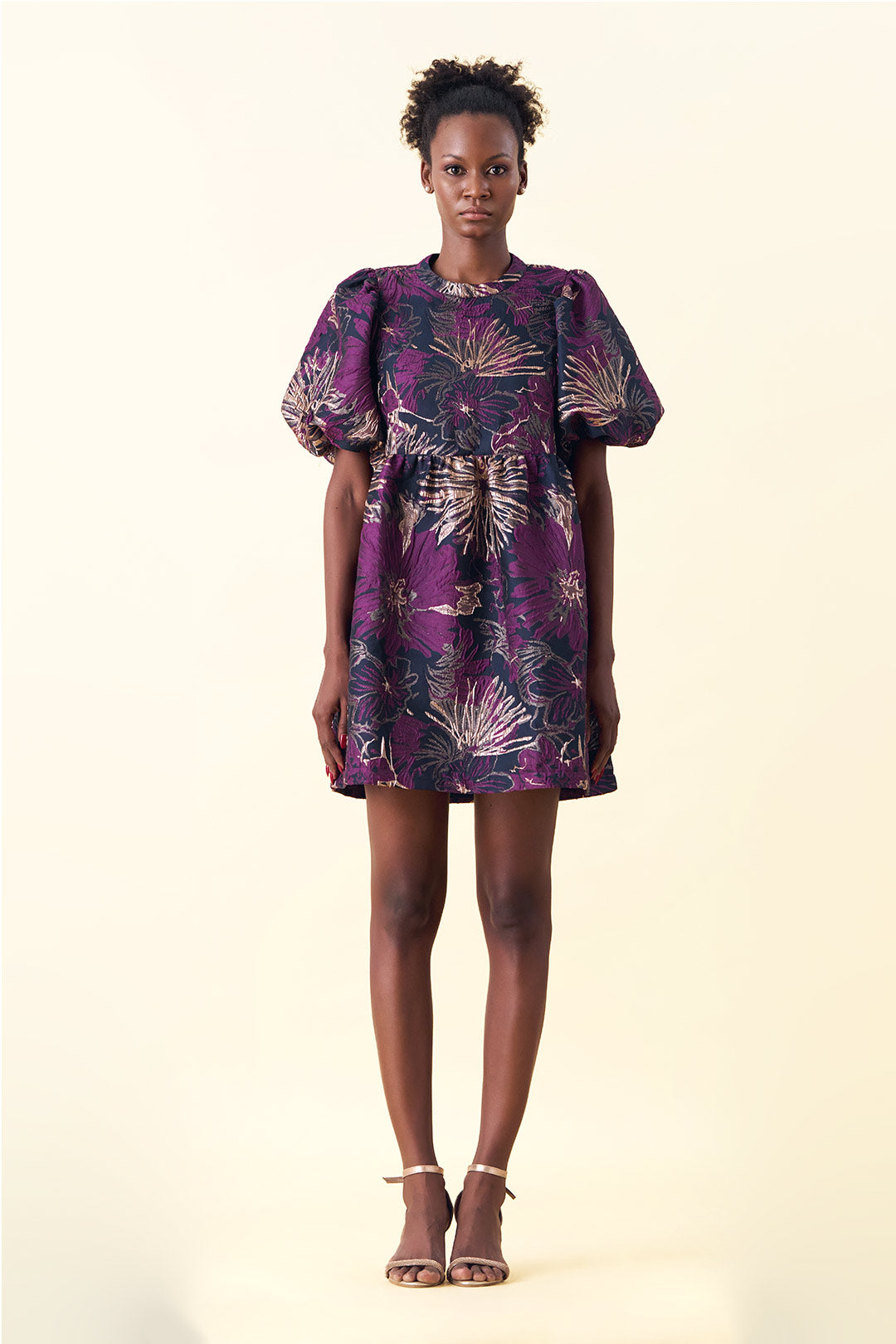 Estelle Jacquard Mini Dress