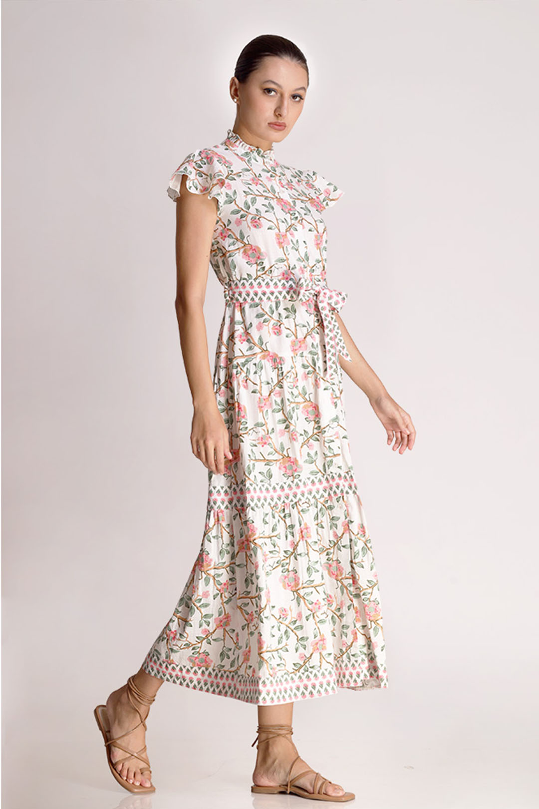 Anaya - Floral Motif Maxi Dress