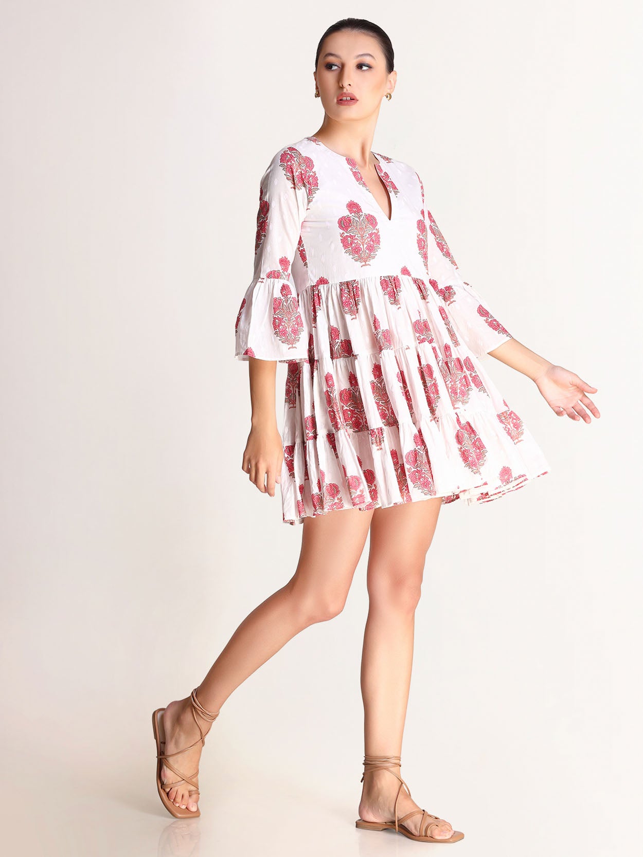 Blossom - Motif Mini Dress