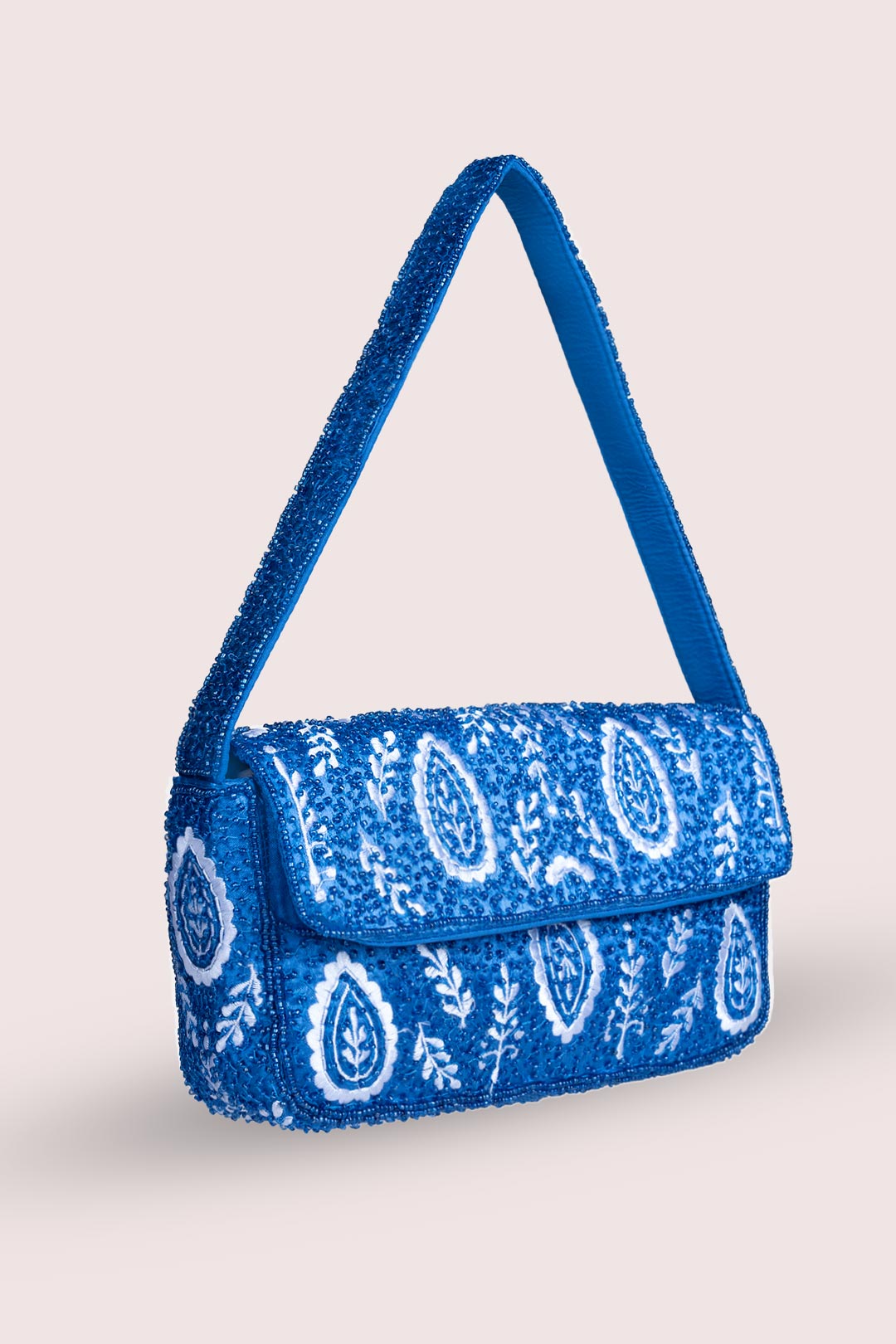 Akaasa Blue Motif Handbag