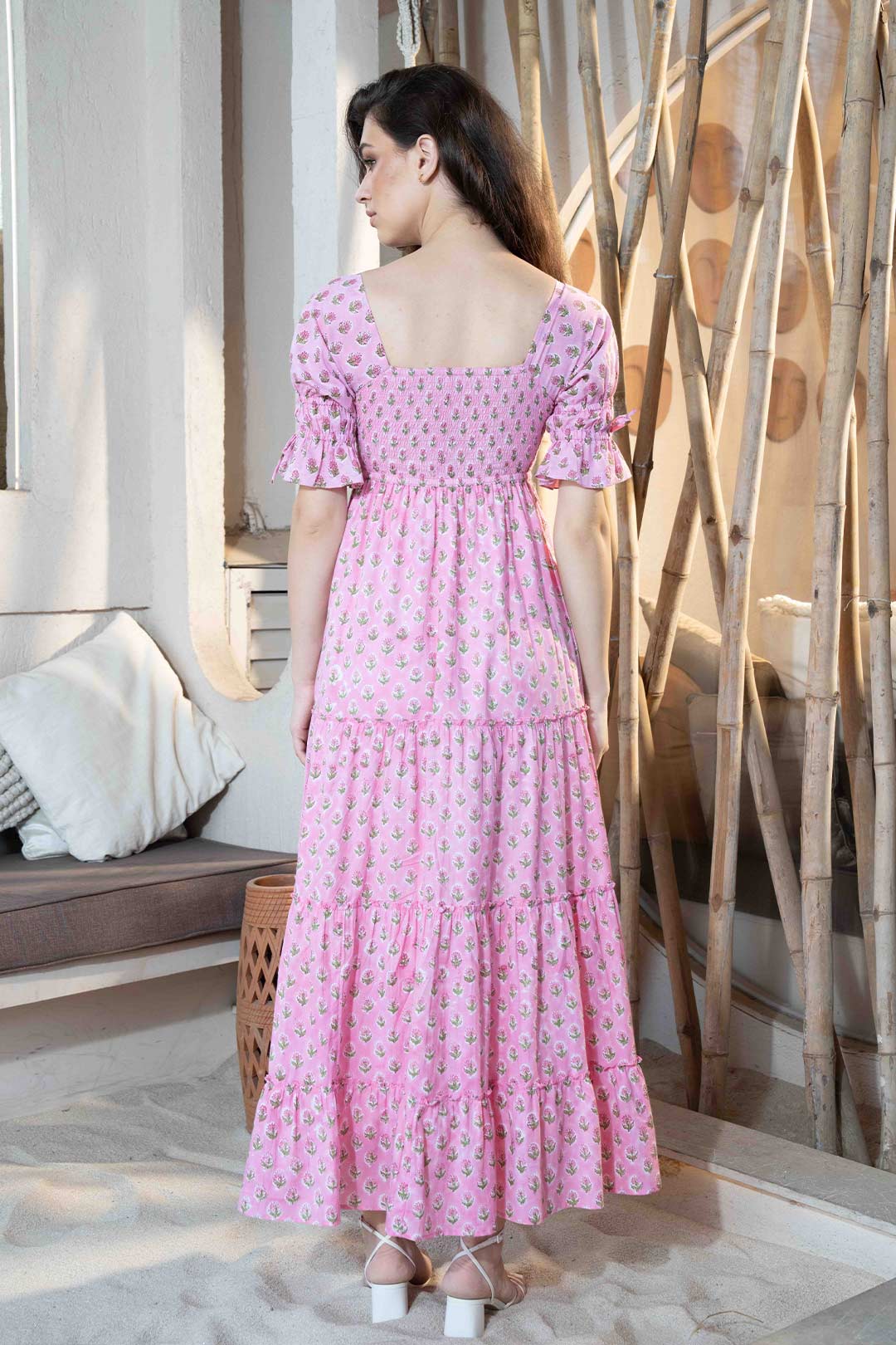 Alice - Floral Printed Maxi Dress