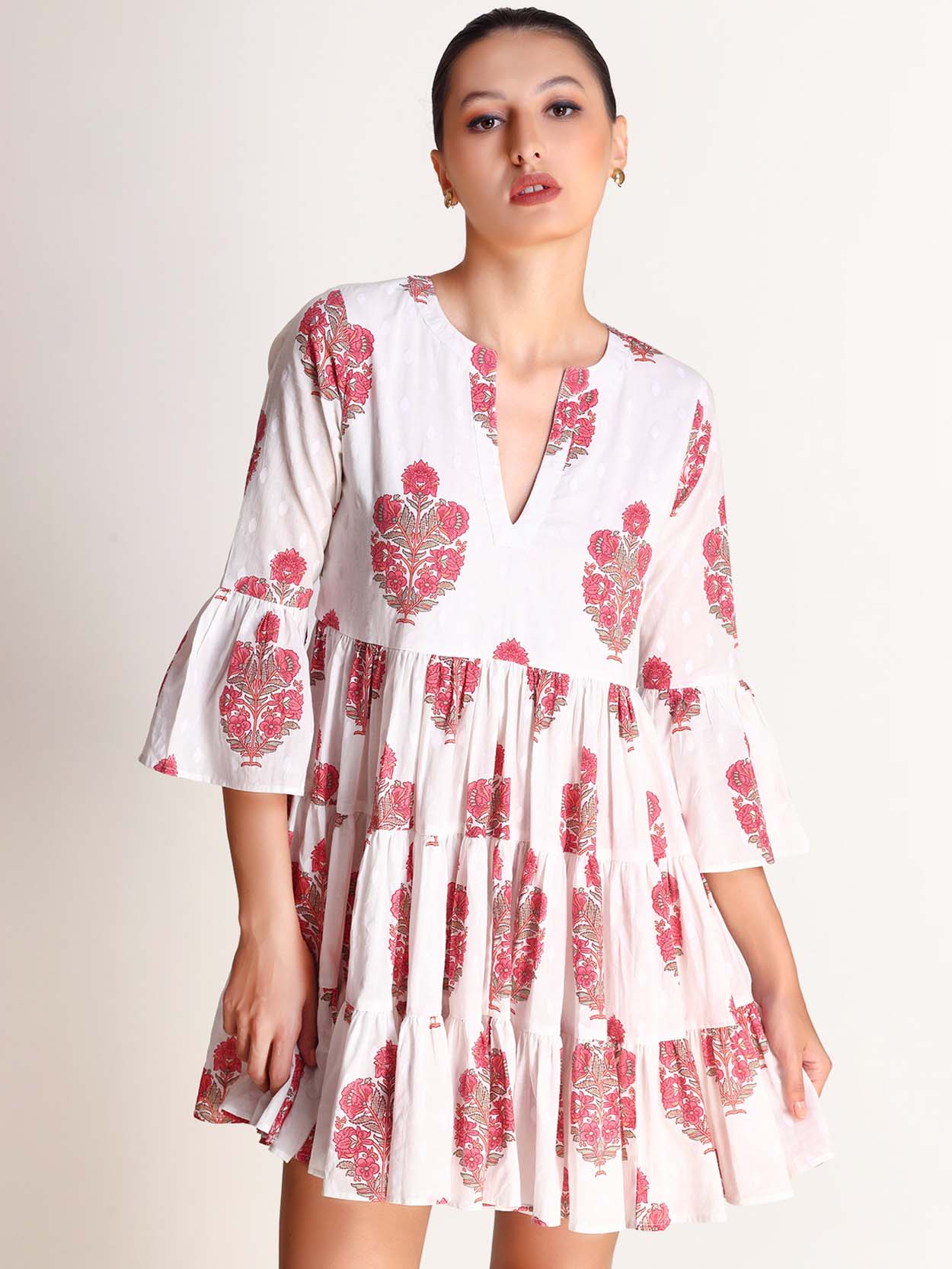 Blossom - Motif Mini Dress