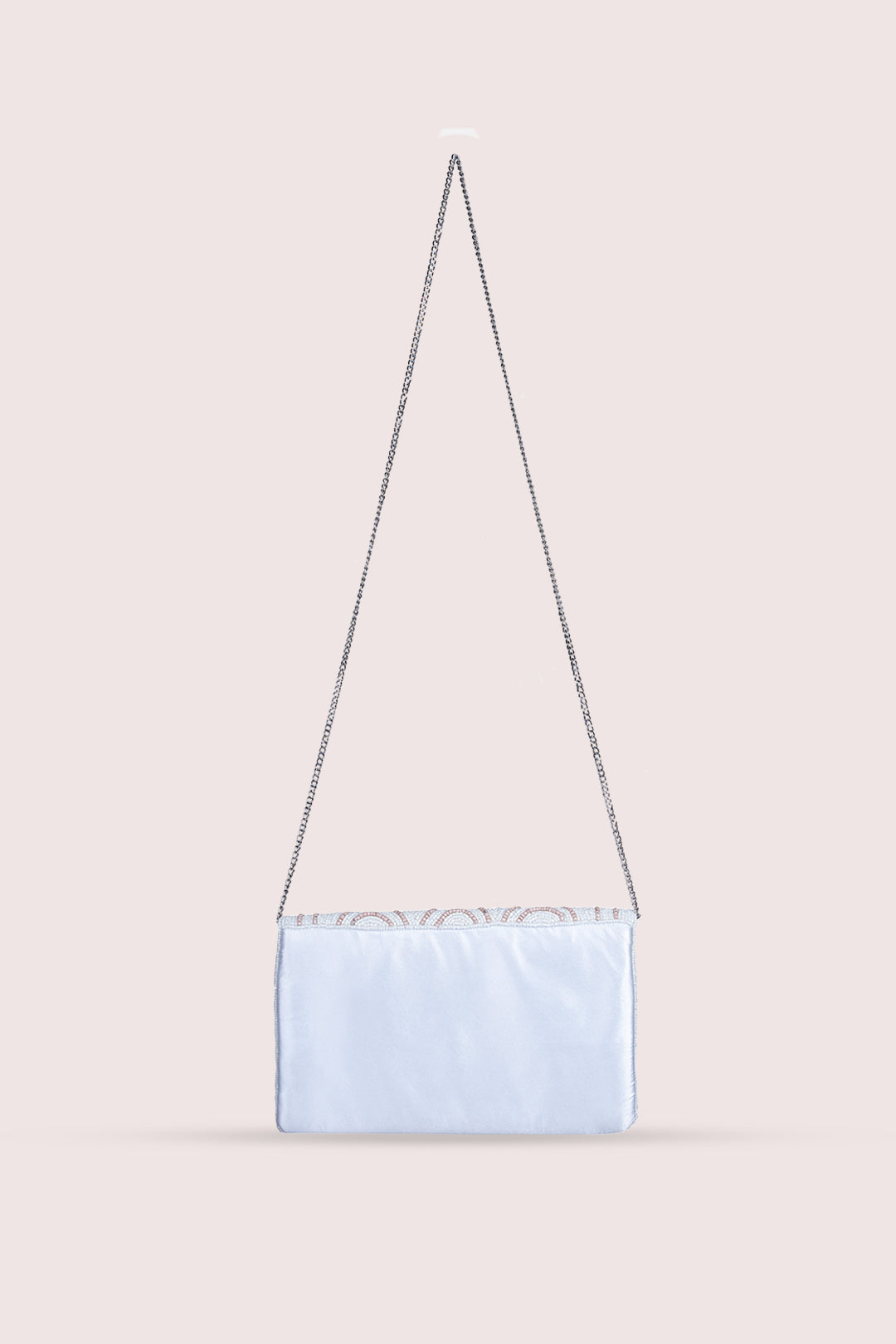 Clara White Envelope Bag