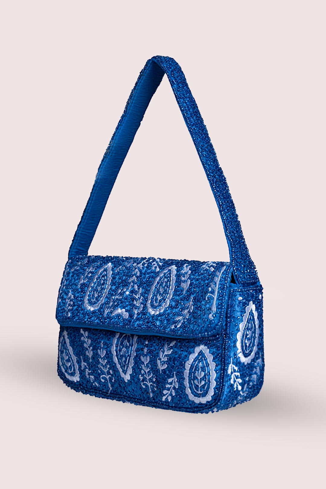 Akaasa Blue Motif Handbag