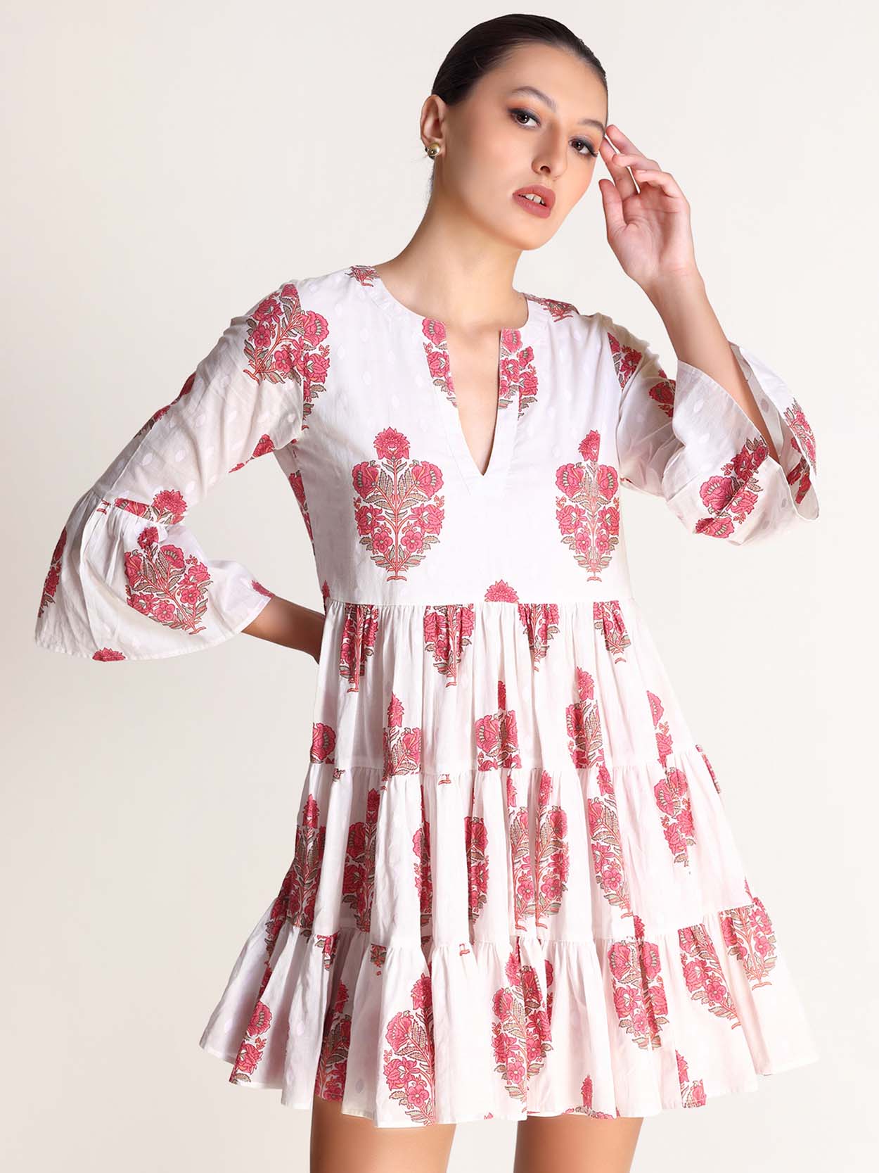 Blossom - Motif Mini Dress