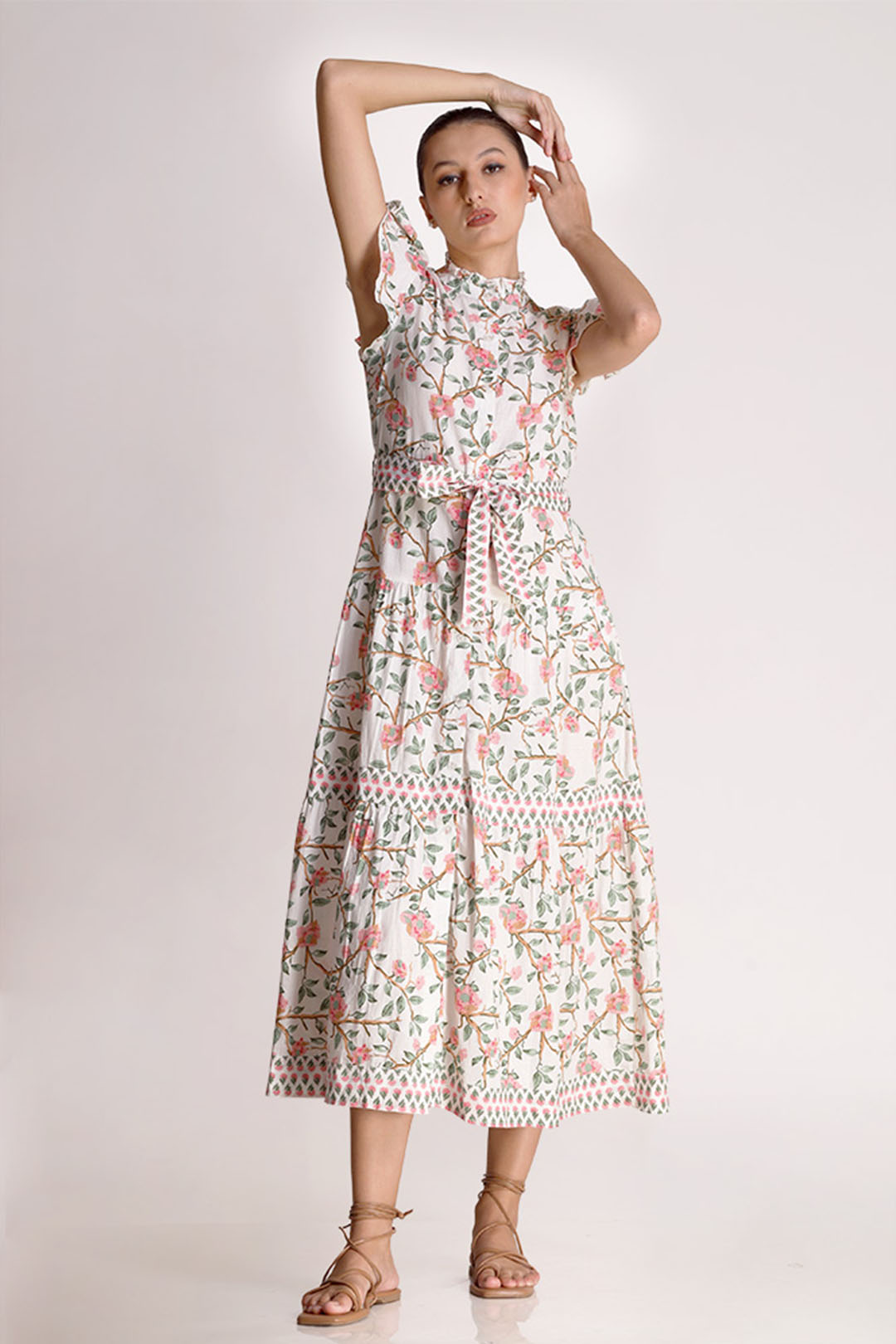 Anaya - Floral Motif Maxi Dress