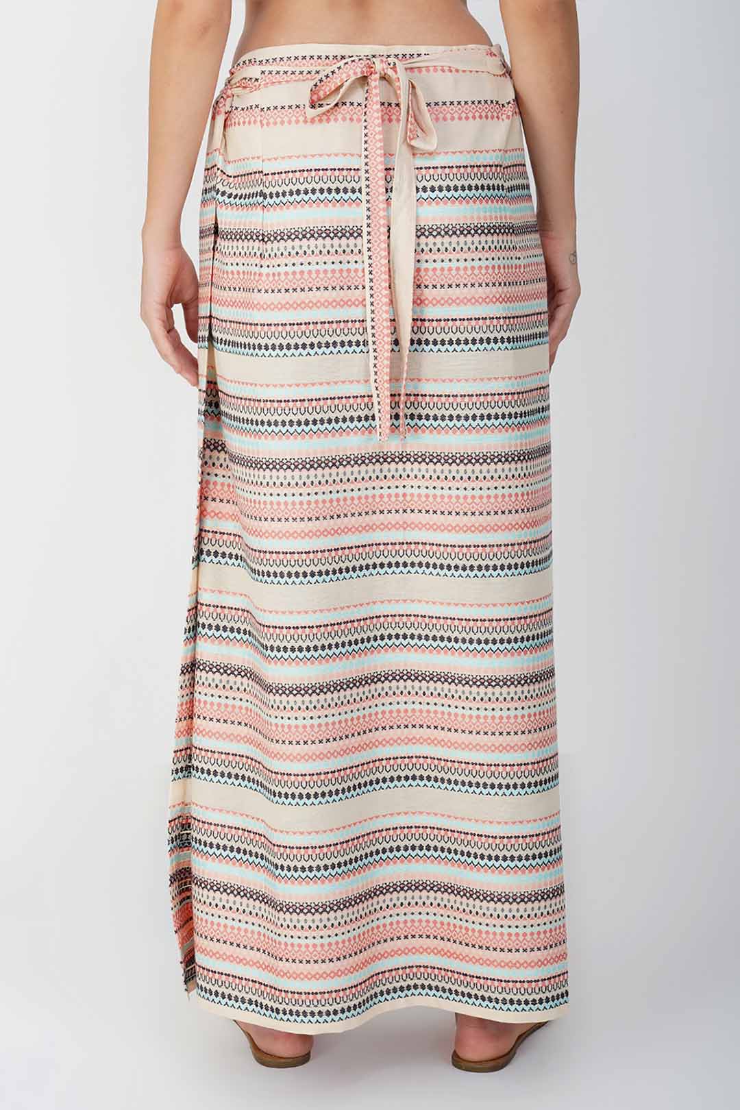 Elley Handwoven Wrap Around Skirt