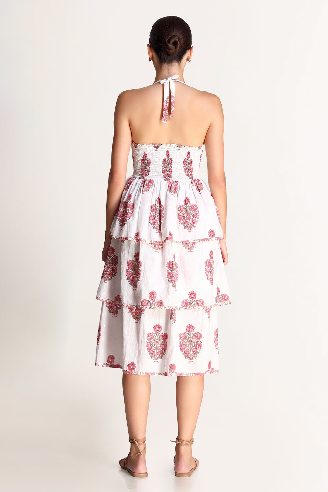 Hazel - Printed Tiered Dress