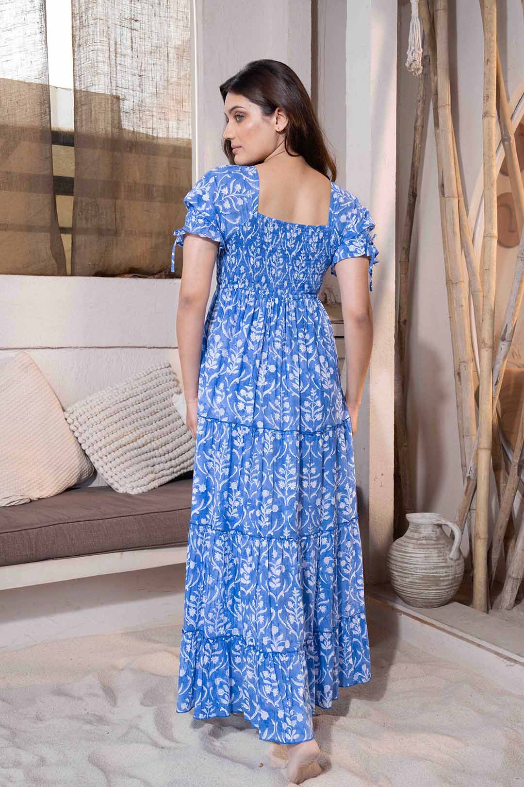 Alice - Floral Printed Maxi Dress