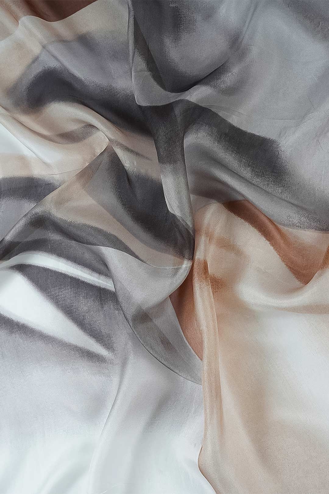 Augusta Pure Silk Abstract Print Silk Scarf