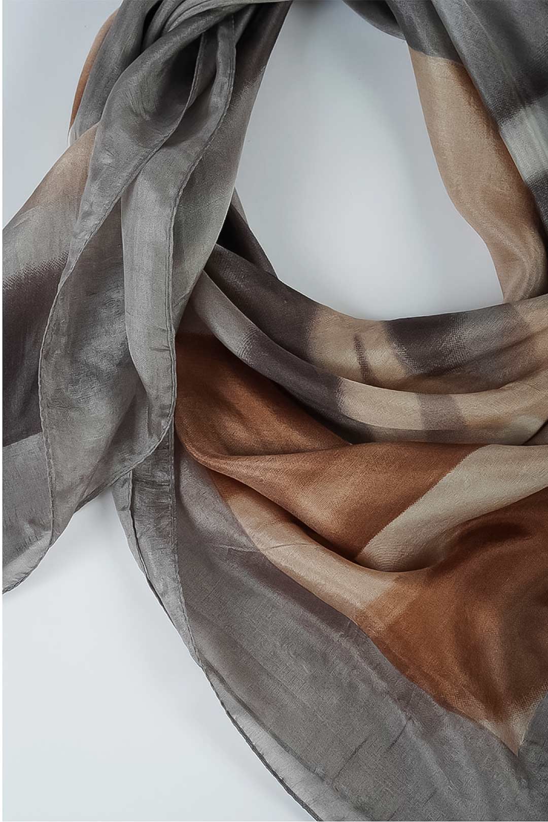 Augusta Pure Silk Abstract Print Silk Scarf