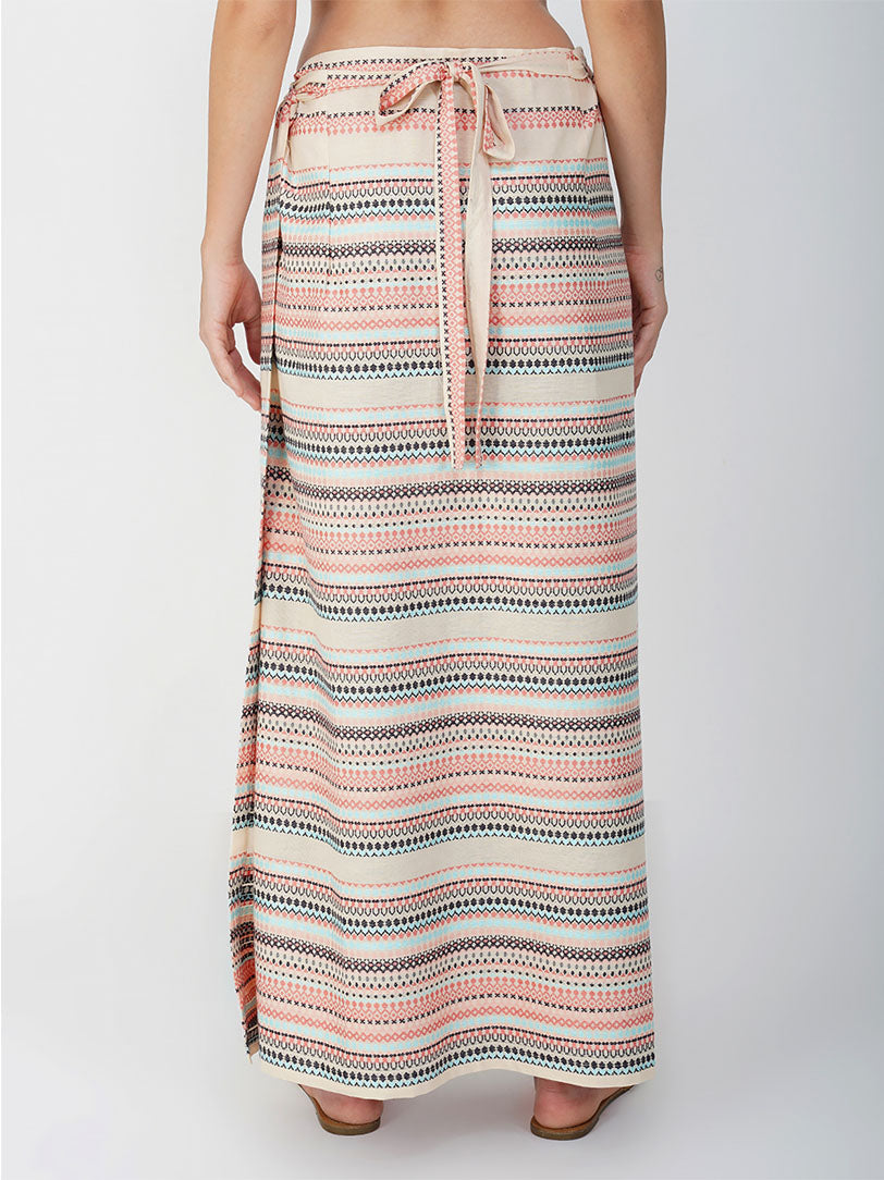 Elley Handwoven Wrap Around Skirt