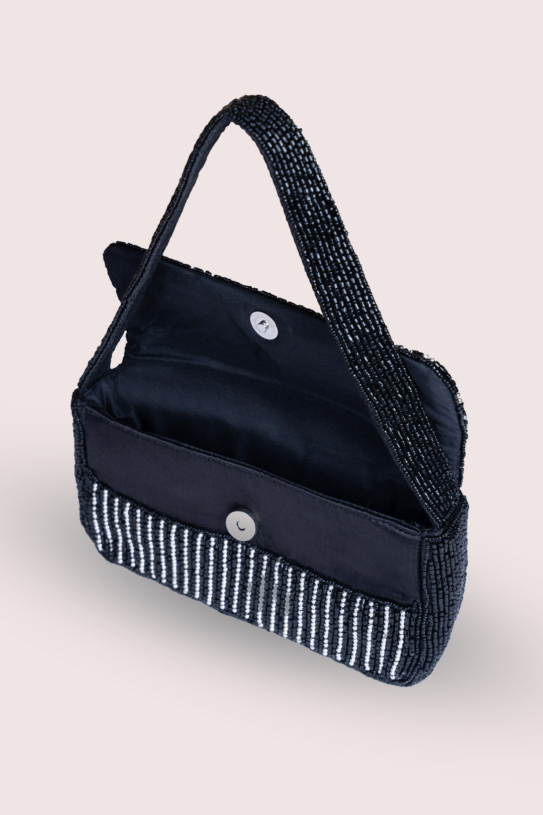 Giselle Black Embellished Handbag